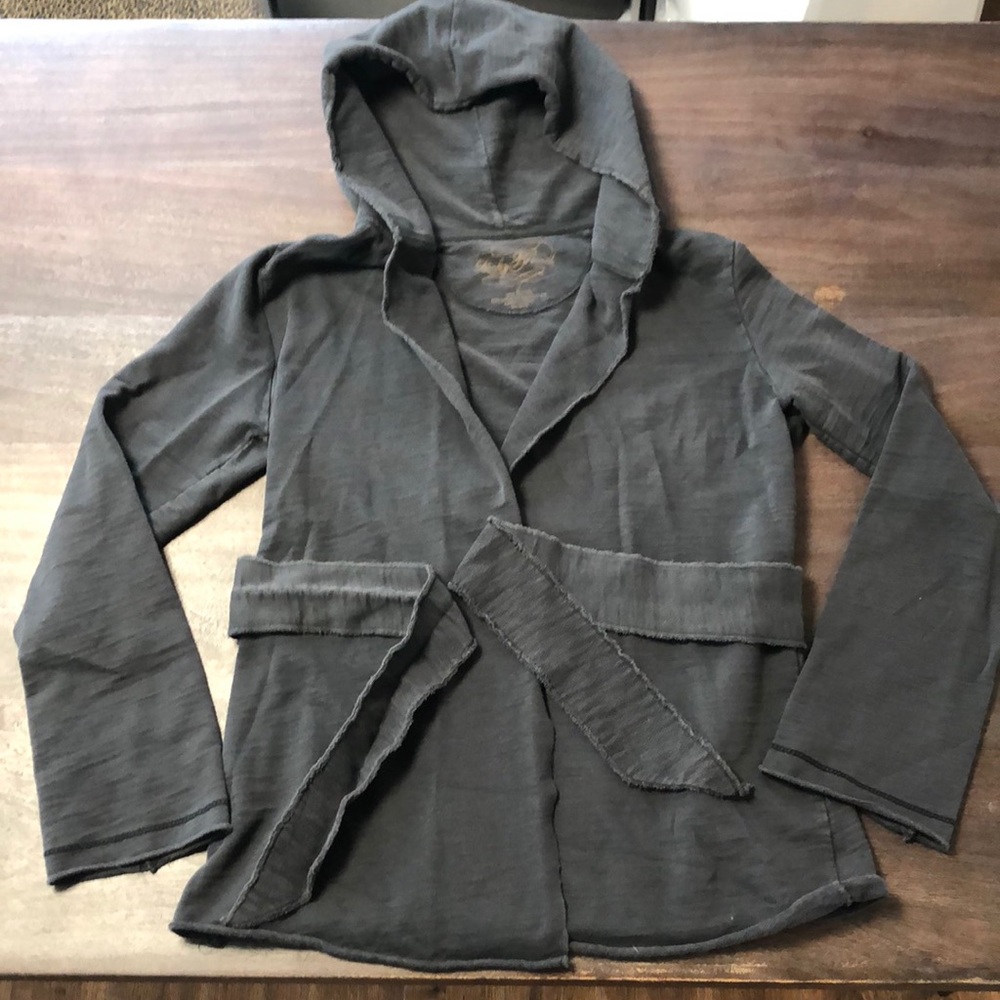 Lucky Brand hooded sweatshirt styled sweater